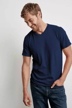 Velvet By Graham & Spencer Mens SAMSEN WHISPER CLASSIC V-NECK TEE 35 Velvet By Graham & Spencer Mens SAMSEN WHISPER CLASSIC V-NECK TEE