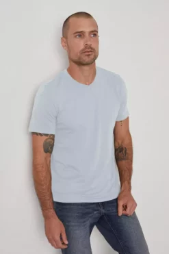 Velvet By Graham & Spencer SAMSEN WHISPER CLASSIC V-NECK TEE