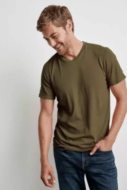 Velvet By Graham & Spencer Mens SAMSEN WHISPER CLASSIC V-NECK TEE 31 Velvet By Graham & Spencer Mens SAMSEN WHISPER CLASSIC V-NECK TEE