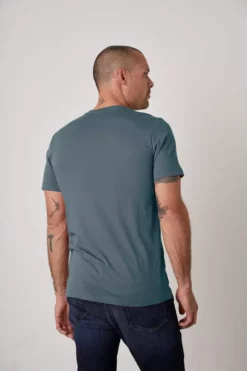 Velvet By Graham & Spencer SAMSEN WHISPER CLASSIC V-NECK TEE Mens