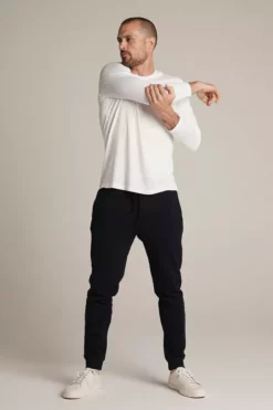 Velvet By Graham & Spencer CASON JASPE SHERPA JOGGER Mens