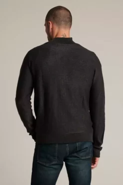 Velvet By Graham & Spencer Mens CRANE WOOL BLEND ZIP UP CARDIGAN 6 Velvet By Graham & Spencer Mens CRANE WOOL BLEND ZIP UP CARDIGAN