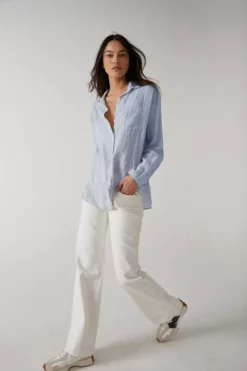 Velvet By Jenny Graham Womens MULHOLLAND SHIRT
