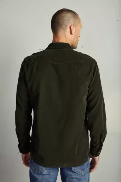 Velvet By Graham & Spencer Mens CAREY CORDUROY BUTTON-UP SHIRT