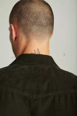 Velvet By Graham & Spencer Mens CAREY CORDUROY BUTTON-UP SHIRT