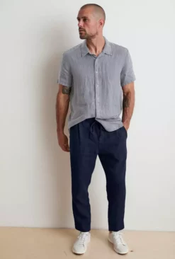 Velvet By Graham & Spencer Mens BOYD LINEN PANT