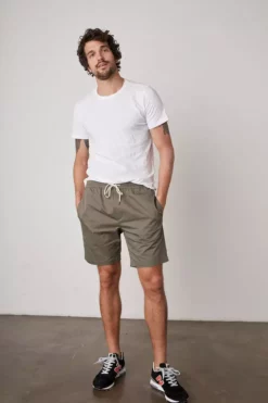Velvet By Graham & Spencer BENJI DRAWSTRING SHORT Mens