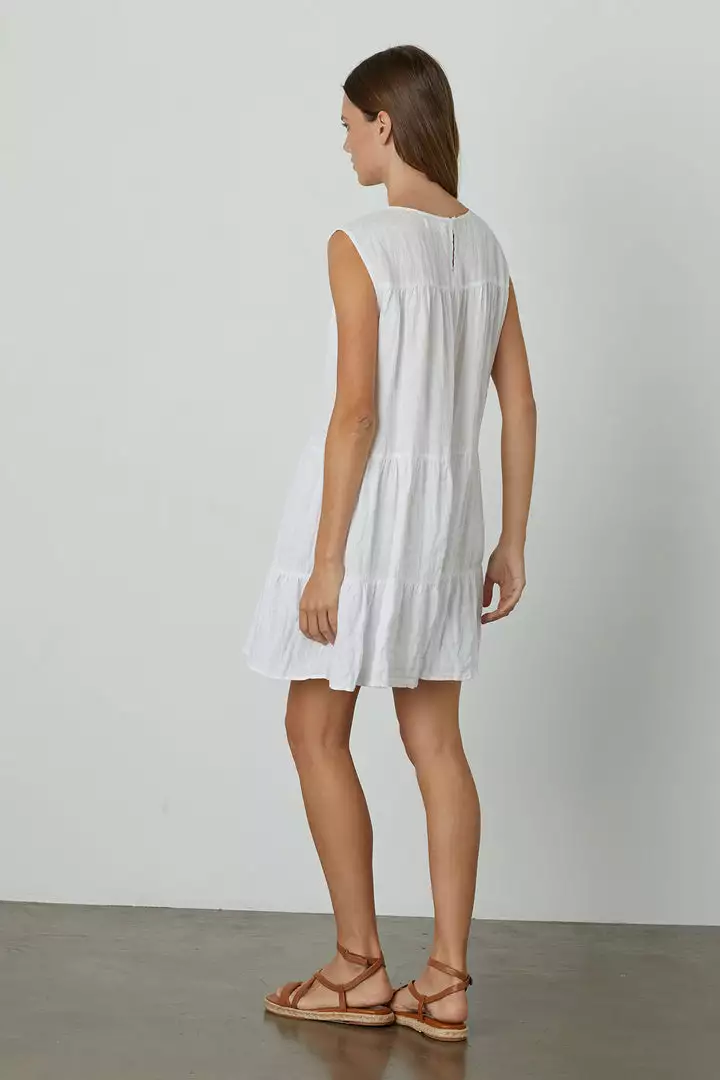 Velvet By Graham & Spencer ADDIE LINEN TANK DRESS 5 Velvet By Graham & Spencer ADDIE LINEN TANK DRESS