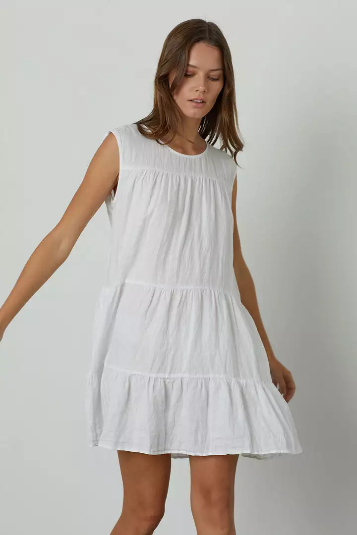 Velvet By Graham & Spencer ADDIE LINEN TANK DRESS 2 Velvet By Graham & Spencer ADDIE LINEN TANK DRESS