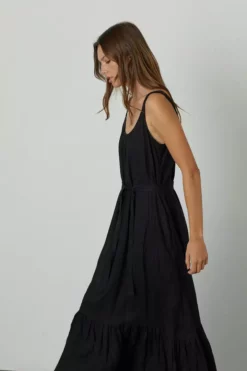 Velvet By Graham & Spencer ELARA LINEN TANK DRESS Womens 20 Velvet By Graham & Spencer ELARA LINEN TANK DRESS Womens