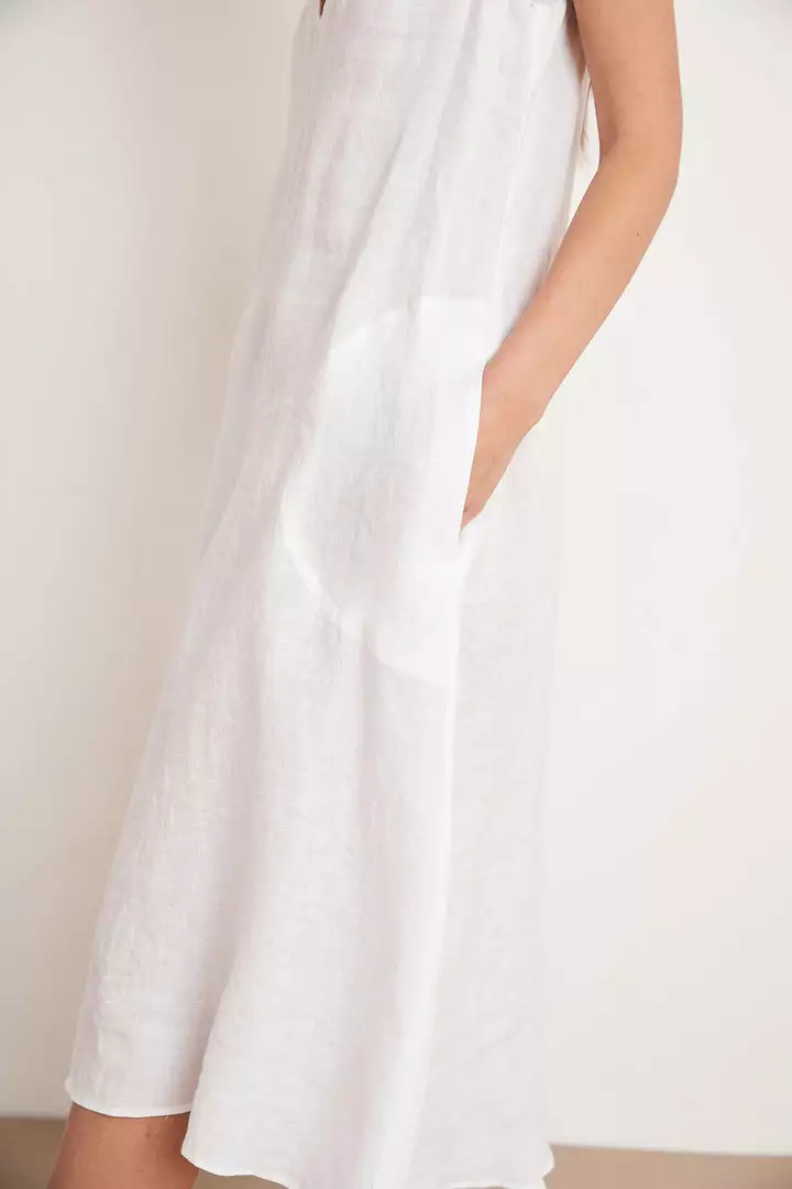 Velvet By Graham & Spencer HARMONY LINEN DRESS 4 Velvet By Graham & Spencer HARMONY LINEN DRESS