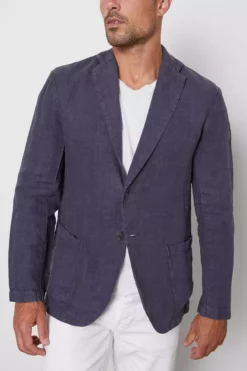 Velvet By Graham & Spencer JOSHUA LINEN BLAZER Mens