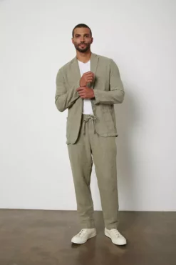 Velvet By Graham & Spencer JOSHUA LINEN BLAZER Mens