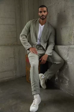 Velvet By Graham & Spencer Mens VANN LINEN PANT 13 Velvet By Graham & Spencer Mens VANN LINEN PANT