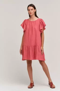 Velvet By Graham & Spencer KASSIDY LINEN DRESS
