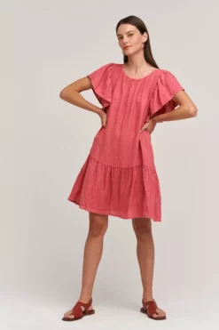 Velvet By Graham & Spencer KASSIDY LINEN DRESS