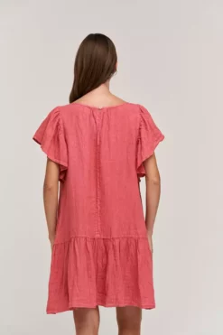 Velvet By Graham & Spencer KASSIDY LINEN DRESS