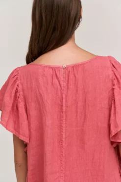 Velvet By Graham & Spencer KASSIDY LINEN DRESS