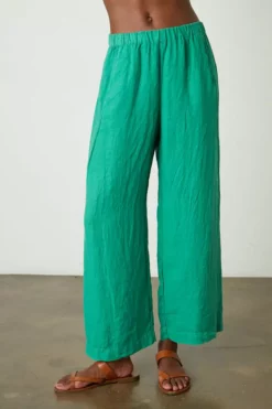 Velvet By Graham & Spencer Womens LOLA LINEN PANT