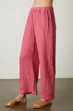 Velvet By Graham & Spencer Womens LOLA LINEN PANT