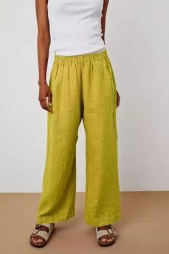 Velvet By Graham & Spencer Womens LOLA LINEN PANT