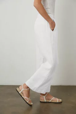 Velvet By Graham & Spencer Womens LOLA LINEN PANT
