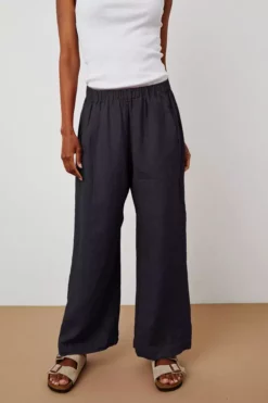 Velvet By Graham & Spencer Womens LOLA LINEN PANT