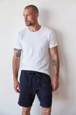 Velvet By Graham & Spencer MAXWELL LINEN SHORT