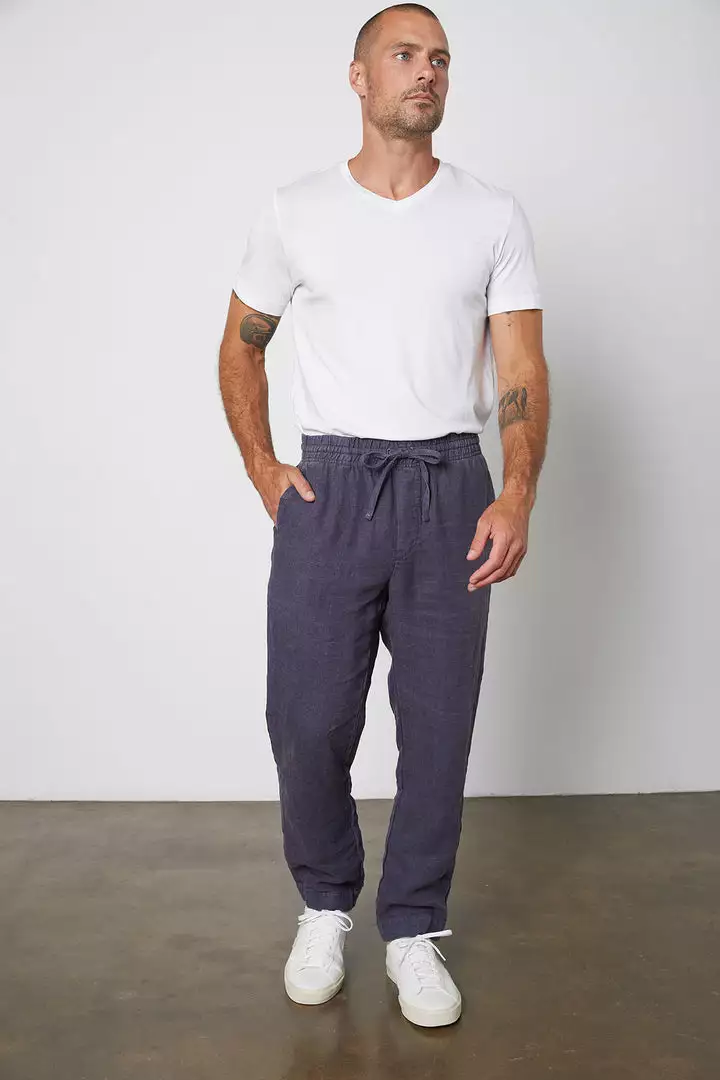 Velvet By Graham & Spencer Mens VANN LINEN PANT 1 Velvet By Graham & Spencer Mens VANN LINEN PANT