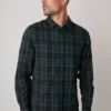 Velvet By Graham & Spencer Mens ALAIN PLAID BUTTON-UP SHIRT