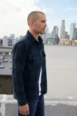 Velvet By Graham & Spencer BRYSON PLAID BUTTON-UP Mens 17 Velvet By Graham & Spencer BRYSON PLAID BUTTON-UP Mens