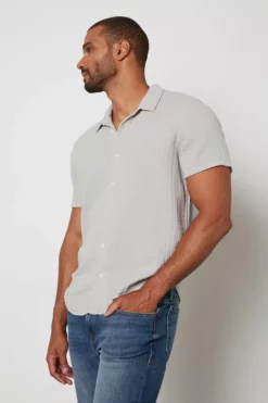 Velvet By Graham & Spencer Mens CHRISTIAN BUTTON-UP SHIRT