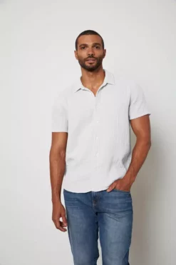 Velvet By Graham & Spencer Mens CHRISTIAN BUTTON-UP SHIRT