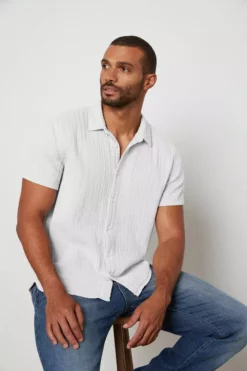 Velvet By Graham & Spencer Mens CHRISTIAN BUTTON-UP SHIRT