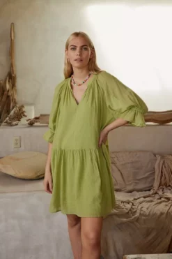 Velvet By Graham & Spencer Womens YAEL TIER DRESS