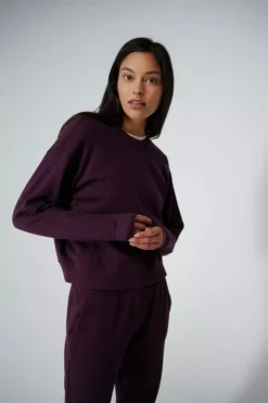 Velvet By Jenny Graham Womens YNEZ SWEATSHIRT